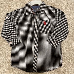 U.S Polo Association Kid’s Boys Button Down Shirt
